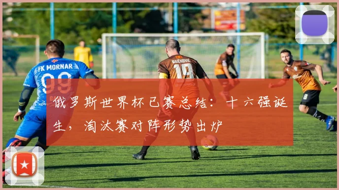 俄罗斯世界杯已赛总结：十六强诞生，淘汰赛对阵形势出炉