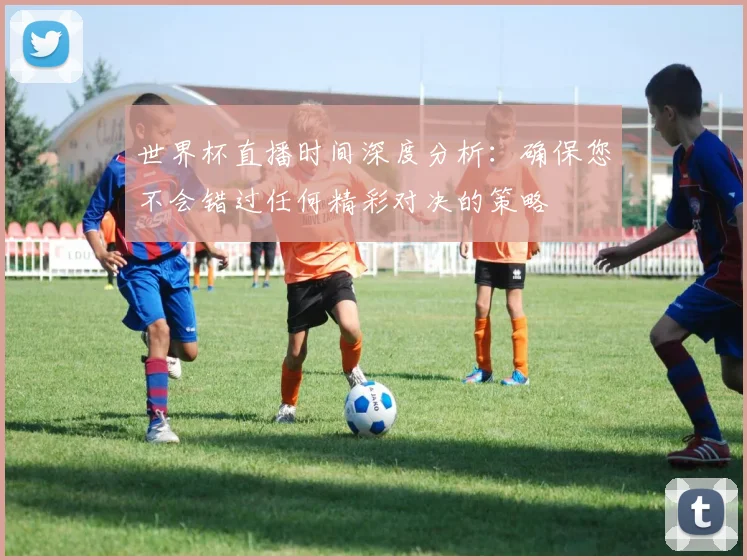 世界杯直播时间深度分析：确保您不会错过任何精彩对决的策略