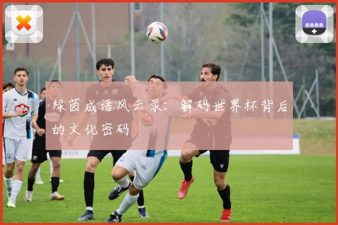 绿茵成语风云录：解码世界杯背后的文化密码